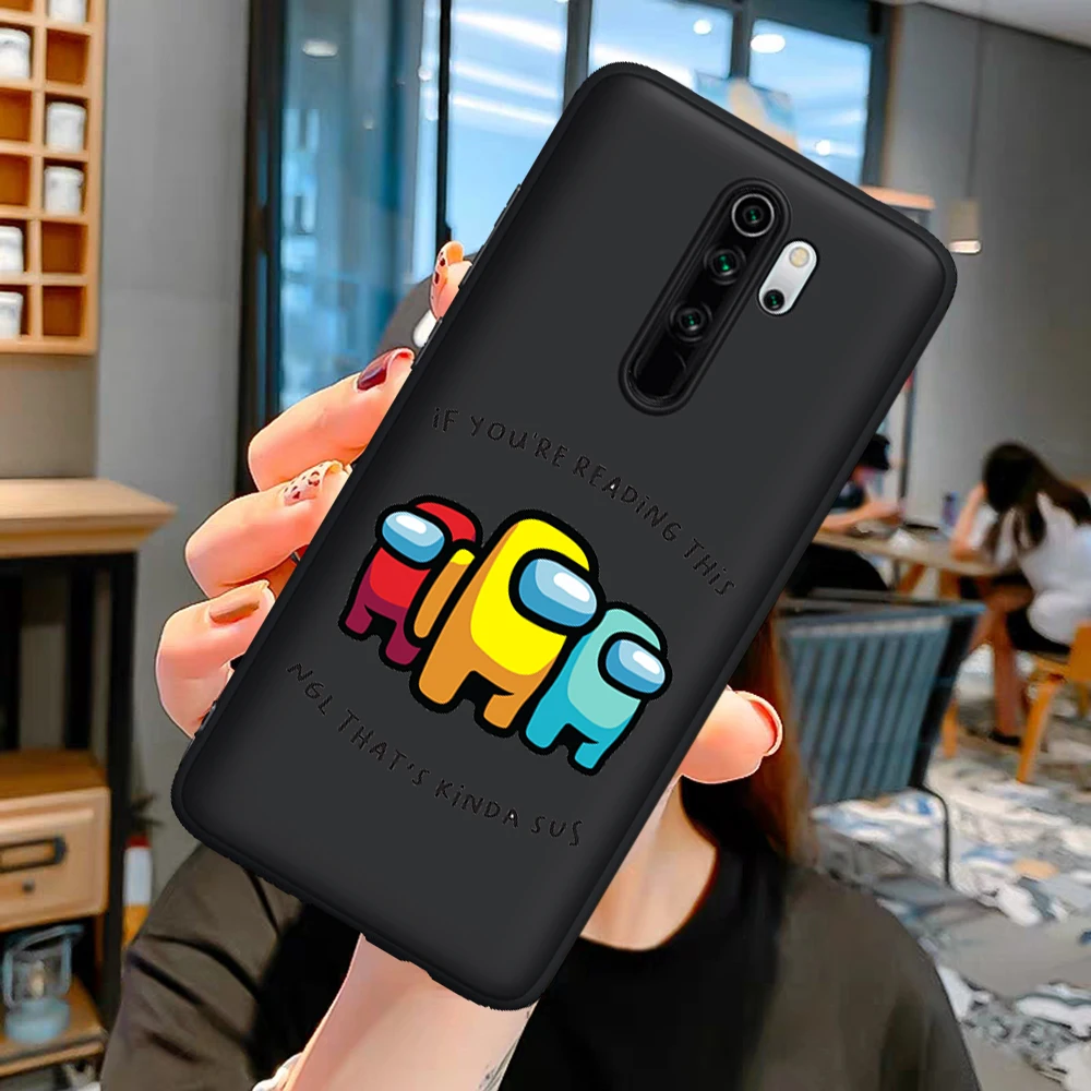

Among Us Game Cartoon for Xiaomi Mi 9T Redmi Note 5 6 7 8 8T 9 9S K20 K30 9T Pro phone case cover soft silicone tpu finda coque