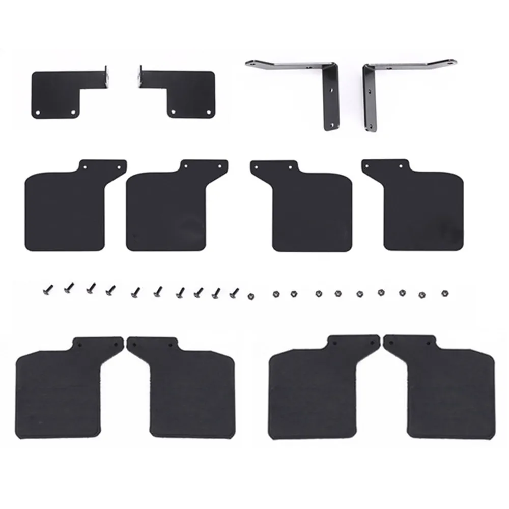 4 шт. передние и задние брызговики резиновые Брызговики для 1/10 TRAXXAS TRX Ford Bronco RC