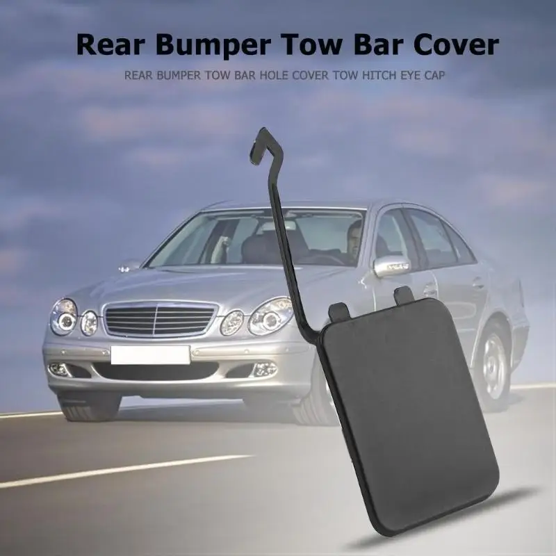 Автомобильный задний бампер фаркоп крышка с отверстием для глаз Mercedes Benz E Class W211