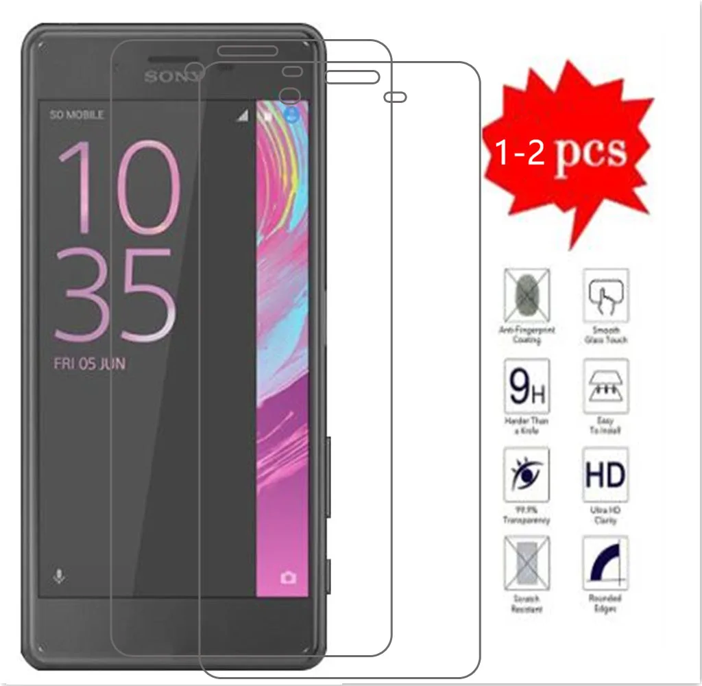 Закаленное стекло 2.5D для Sony Xperia XA защитная пленка Взрывозащищенная Защита экрана