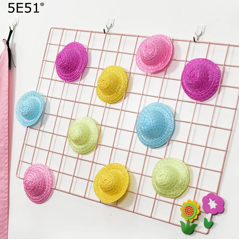 Декоративные настенные Подвески сделай сам в виде соломенной шляпы для