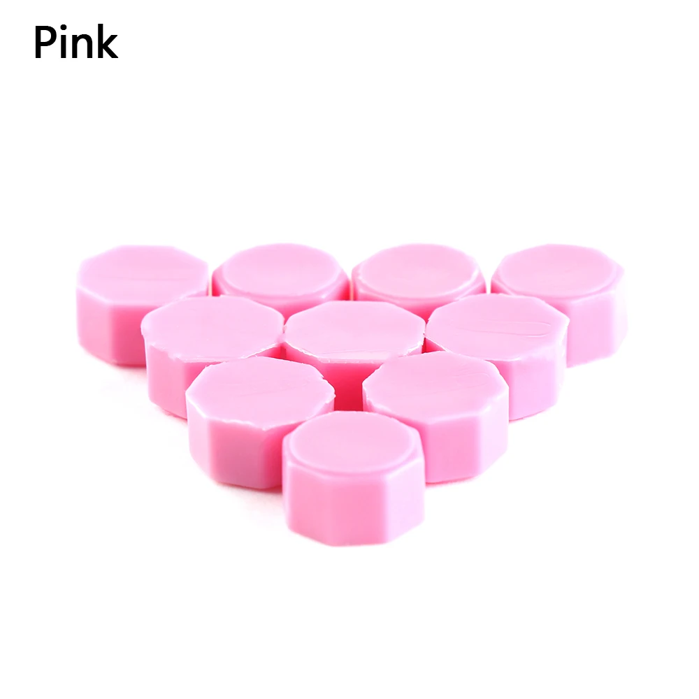 pink Плита горшок ложка для воска печать штамп поздравительная открытка воск печать бусины палочки теплее плавильный клей печь инструмент плавильная печь - Цвет: pink