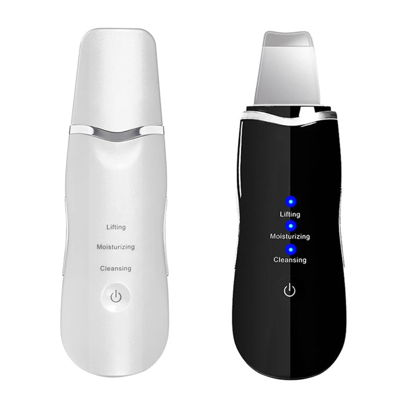 Ультразвуковой скребок для кожи электронный вибрирующий шпатель очищения лица