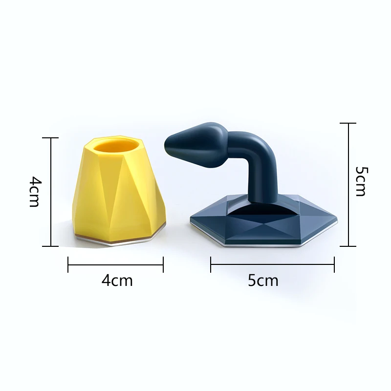 

Silica gel perforation-free door stopper rear anti-collision buffer door stopper suction mute door stopper