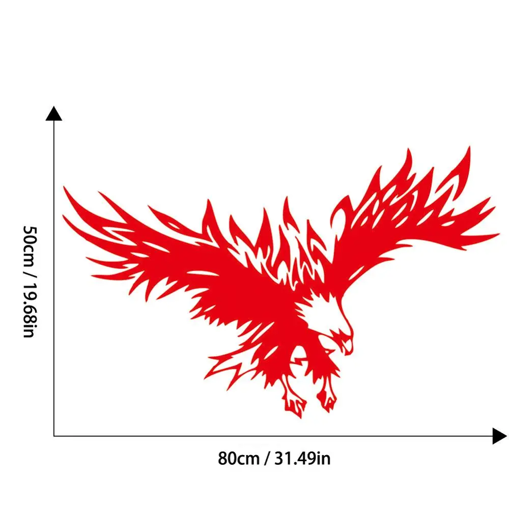 

Flying Wings Eagle Tribal Pattern Car Hood Decal Truck Suv Body Sticker Universal