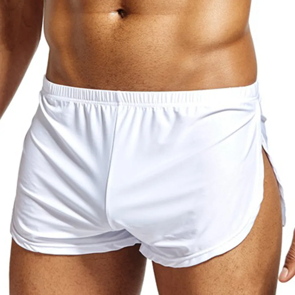 Мужское сексуальное нижнее белье спортивные шорты трусы дышащие мягкие