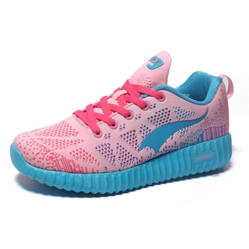 women-pink ONEMIX Hot Sale Men Road Running Shoes Breathable Runner Athletic Sneakers Women Air Cushion Running Shoes Outdoor Walking Shoes - Color: women-pink