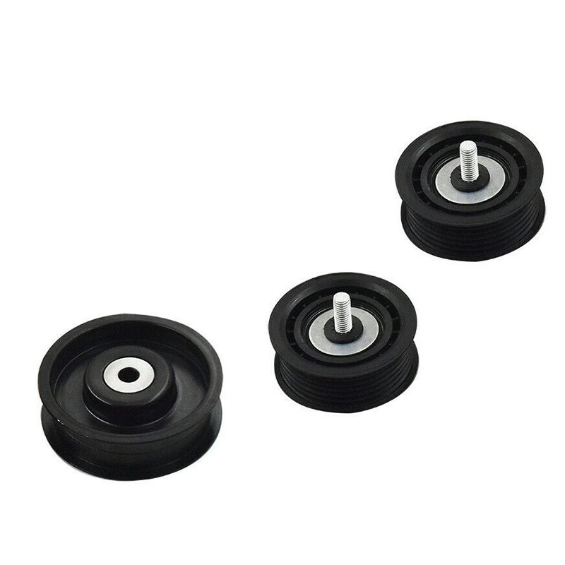 

4Pcs Belt Tensioner with Pulley + Idler Pulley for Mercedes C300 C350 E350 ML350 2722000270