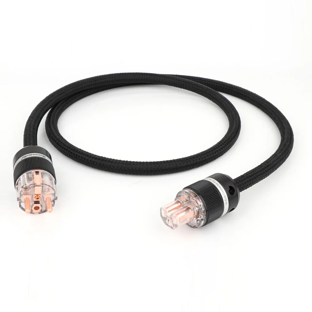 

hifi Tsunami Series 13AWG AC Schuko Version Power Cable EU Version Power Cord Cable HIFI Extension Power Cable