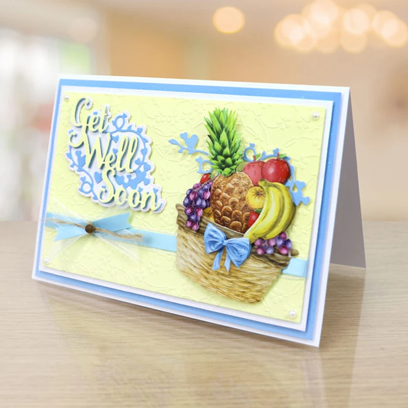 Отправка объятий получите успех слова благословение металлические Вырубные