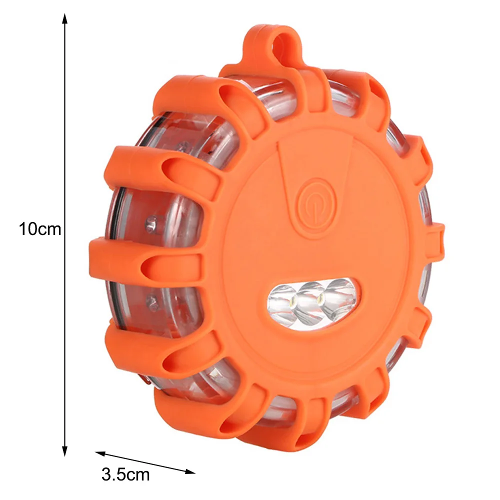 

LED Road Flares Emergency Lights Roadside Warning Flashlight Car Safety Flare Beacon With Magnet And Hook For Vehicles And Boats