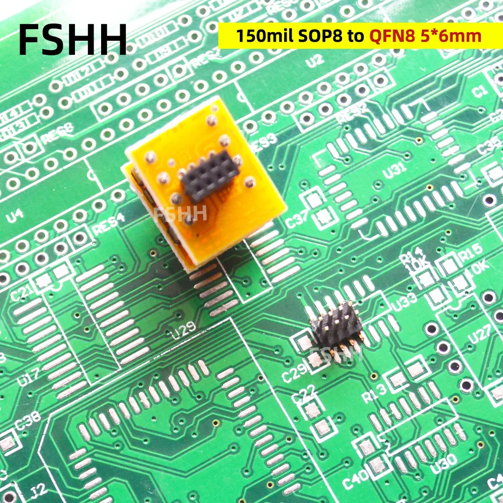 Мини разъем серии sop8 К QFN8 150mil SOP8-5 * 6 мм чип пайки адаптер тестовый