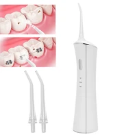 1set portable water dental flosser 3mode electric oral irrigator water jet rechargeable dental irrigator oral teeth cleaning kit