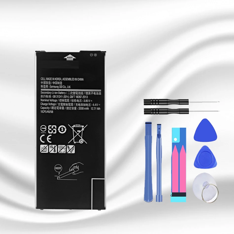 Аккумулятор EB-BG610ABE 3300 мАч для Samsung Galaxy J7 Prime On7 2016 G610 G615 G6100 Prime2 Max J7Max 2 - купить по