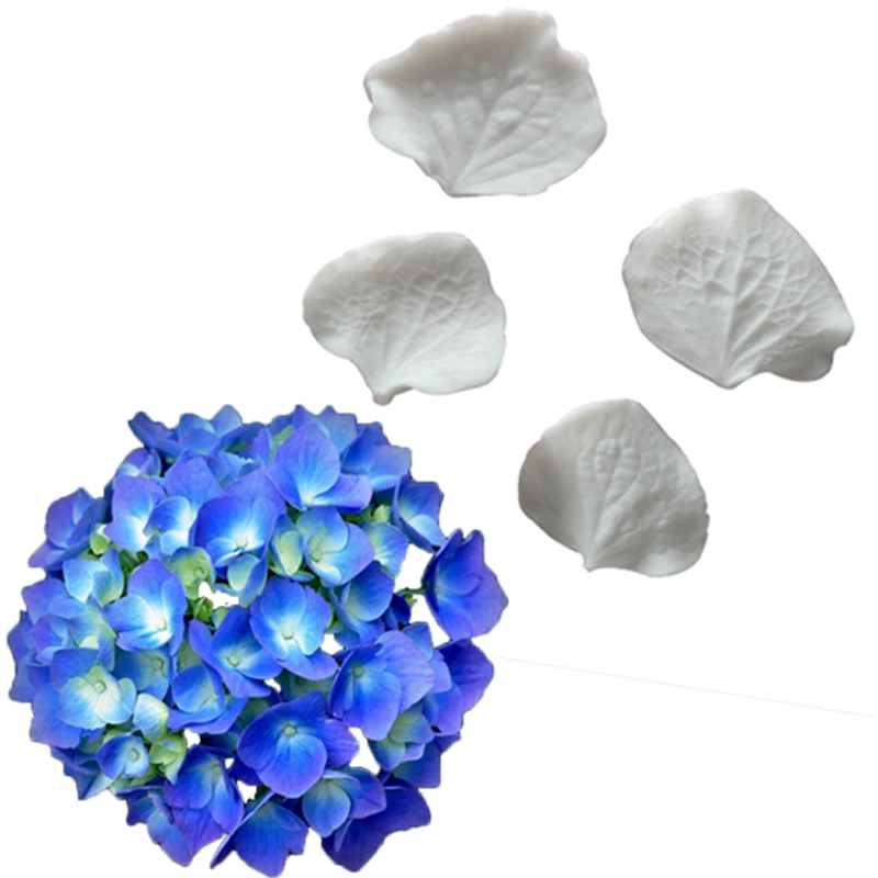 

Hydrangea Silicone Molds Fondant Cakes Decorating Tools Silicone Molds Sugarcraft Chocolate Baking Tools For Cakes Gumpaste Form