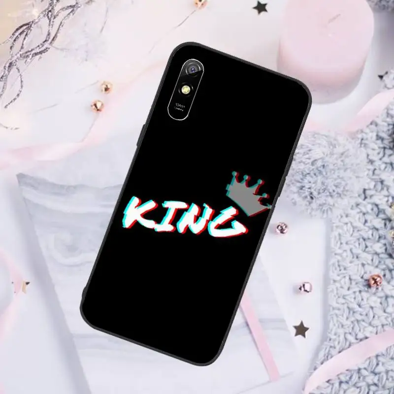 

AK-47 gun king Jesus pink Phone Case For Xiaomi Mi Redmi Note 7 8 9 pro 8T 9T 9S 9A 10 Lite pro