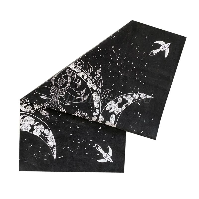 Altar Tarot Cloth Triple Goddess Moon Phases Astrology Cards Divination Special Tablecloth Velvet 19&quotX19&quot Bag | Спорт и