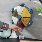 Кухонный пластиковый герметичный контейнер для риса, настенный влагостойкий контейнер для риса, бытовой измерительный резервуар для зерна