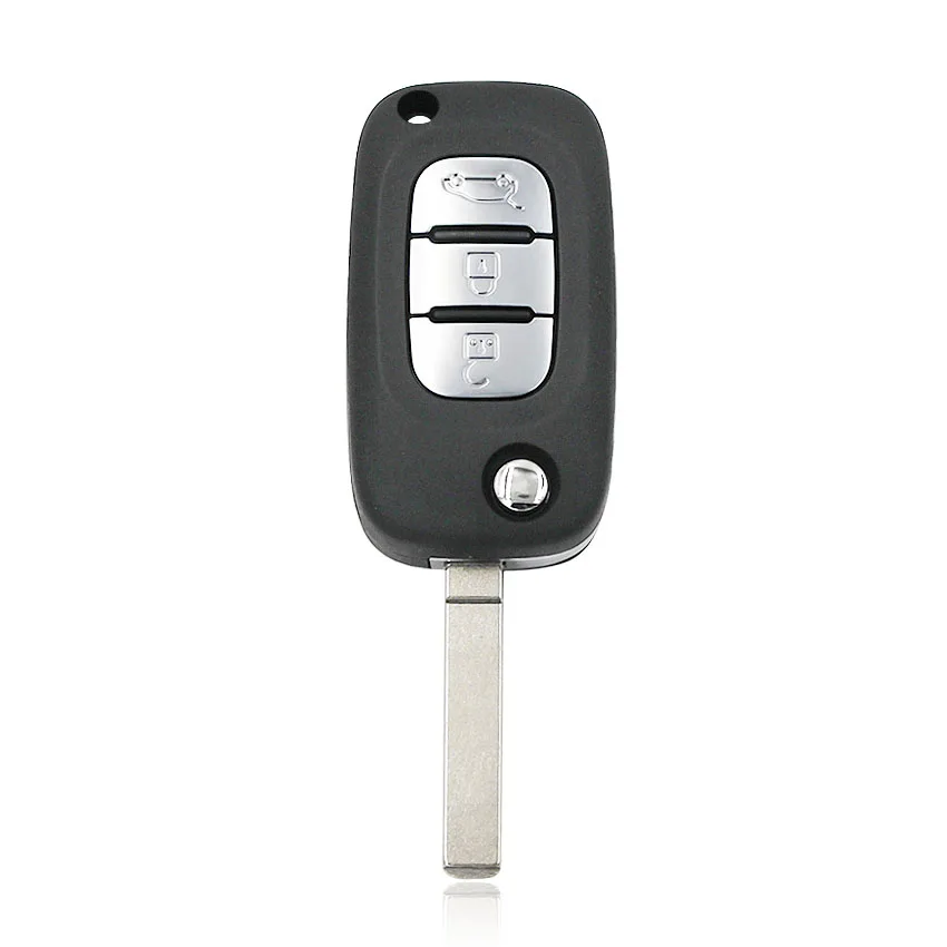 OEM 3 кнопочный откидной дистанционный ключ 433 МГц для BENZ Smart с чипом 4A Benz Fortwo 453 Forfour