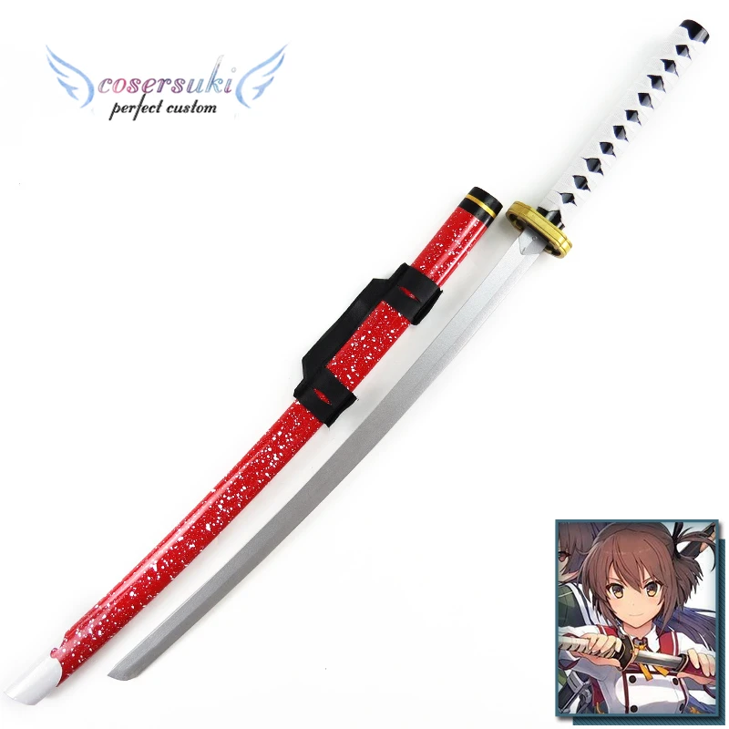 

Maidens: Toji no Miko katana Cosplay Wooden Sword Stage Performance Props!