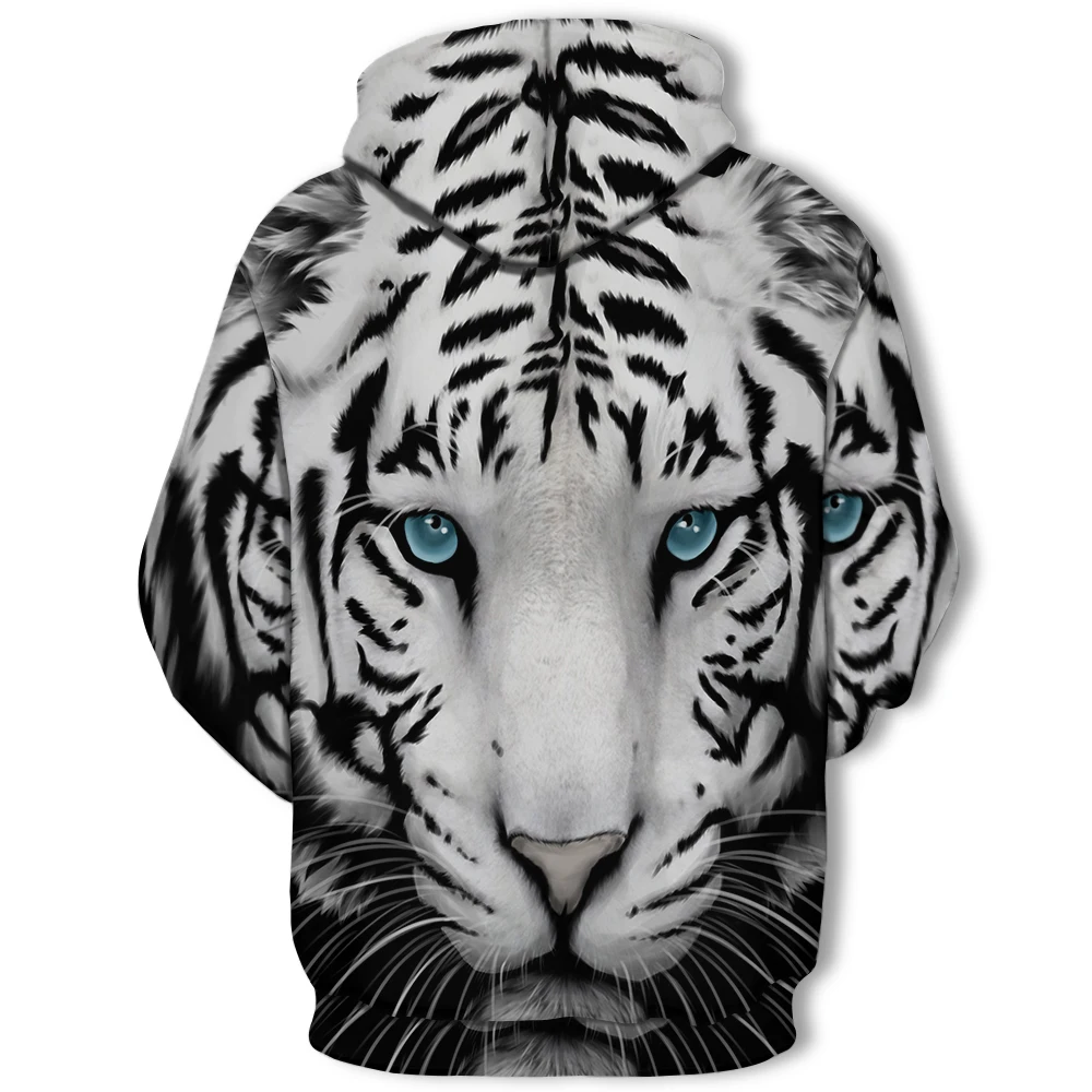 Толстовки с капюшоном изображением волка для мужчин и женщин сезон осень зима
