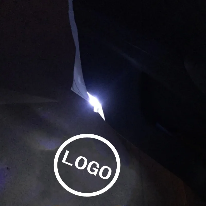 

2pcs Logo Apply LUXGEN U6 S5 LED Car Door Light Projector Ghost Shadow Light Welcome Light Courtesy Light Atmosphere Light