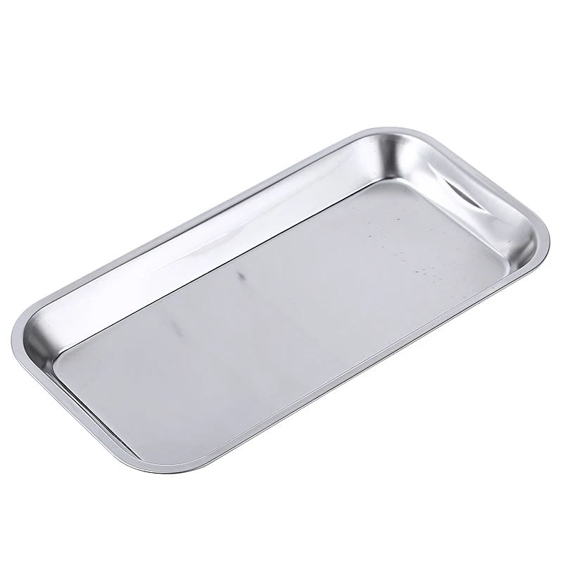 Профессиональный хирургический поднос Нержавеющая сталь медицинский