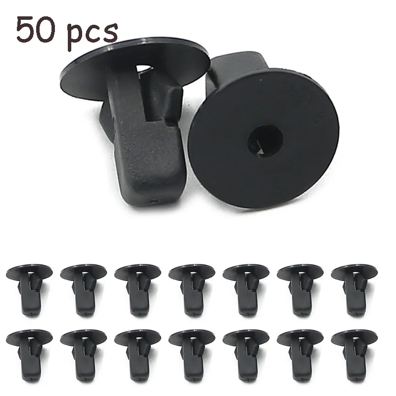 50 шт. винт гайка крепежной втулки капот крыло пластиковый фиксатор заклепки