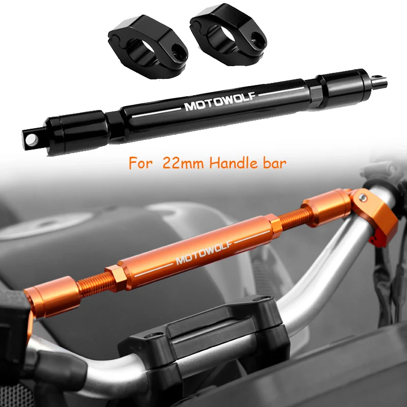 

New 7/8" Handlebars Crossbar Bar 22mm Handlebar with compass Motocross Motorcycle Quad ATV CRF DTR PIT BIKE