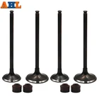 AHL набор 2 пары впускной и выпускной клапан комплект штока клапана уплотнения для SUZUKI Twin Cam AN250 AN 250 2008-2015