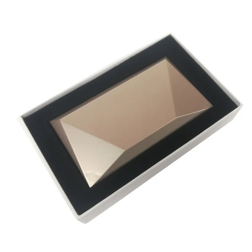 Складная Роза кольцо коробка для женщин Творческий Круглый вырез ящик хранения