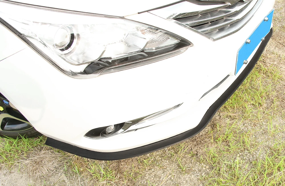 Автомобильный бампер для губ накладка из углеродного волокна peugeot 208 hyundai hb20 bmw f30