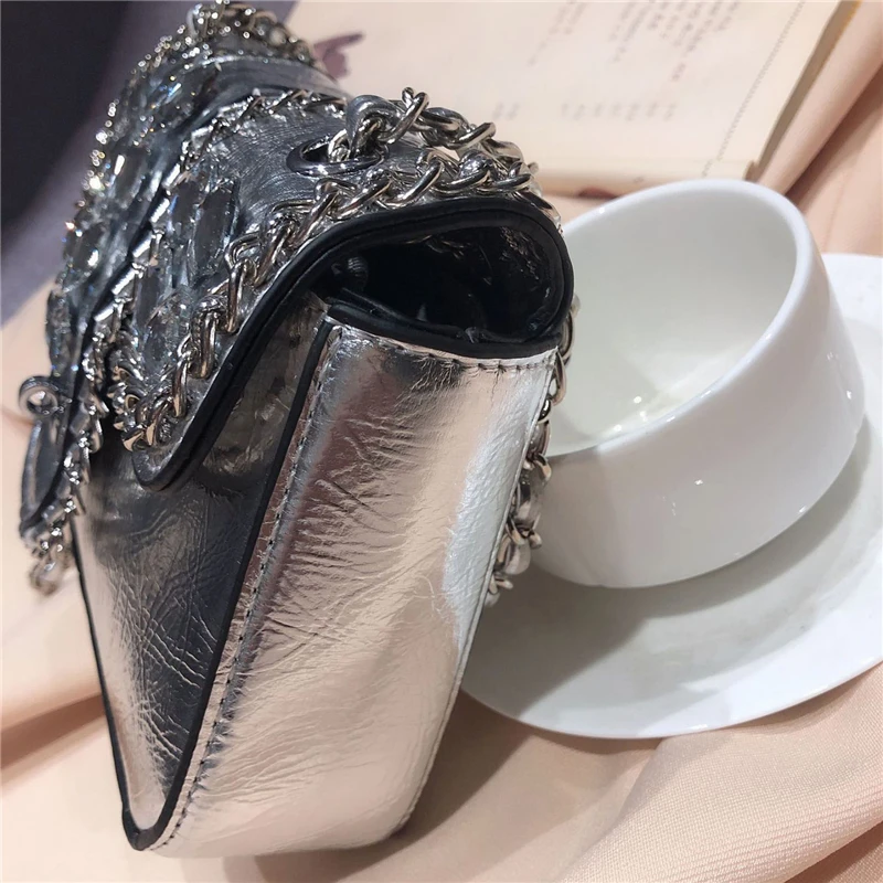 

Women Soulder Bags Fashion Wedding Women Clutch Black Bags 2019 New Chain Luxury Crossbody Bags Bridal Ladies Party Handbags