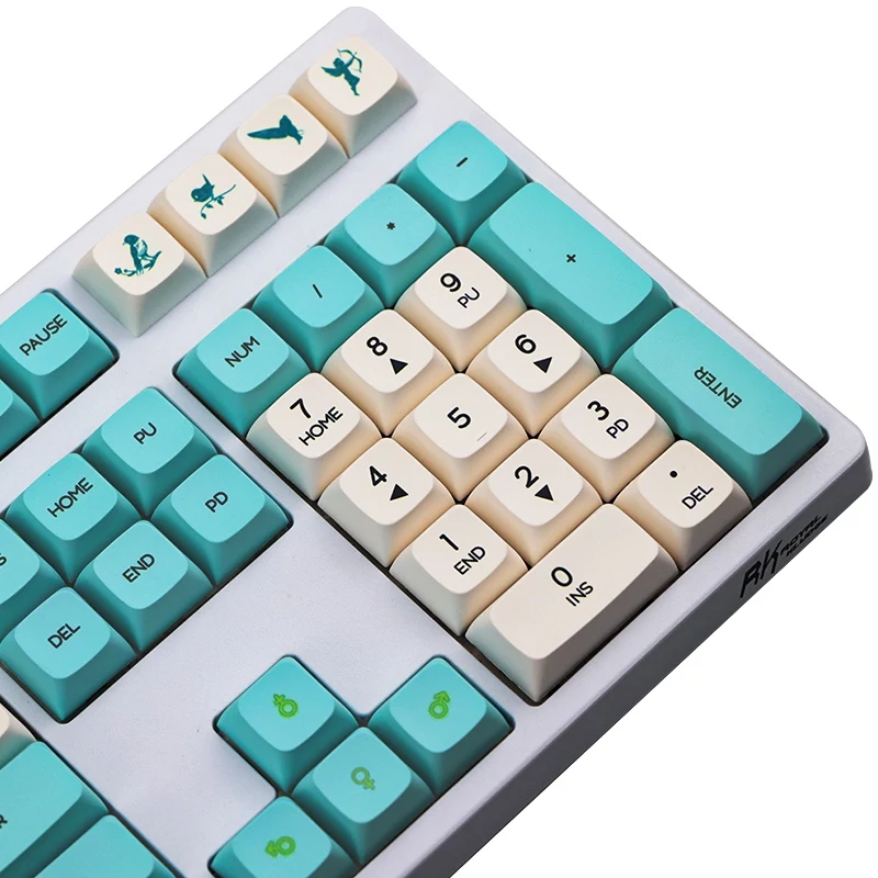 

130 Keys XDA Profile PBT Keycaps DYE Sublimation 2.25U 2U 1.75U 1.5U for Mechanical Keyboard 61 64 87 104 108 Keys