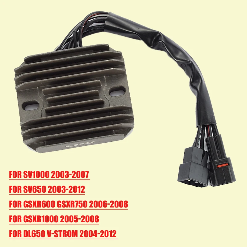 

Regulator rectifier For Suzuki SV1000 SV650 SV DL 650 1000 GSXR600 GSXR750 GSXR1000 GSXR GSX R 600 750 1000 DL650 V-Strom 04-12
