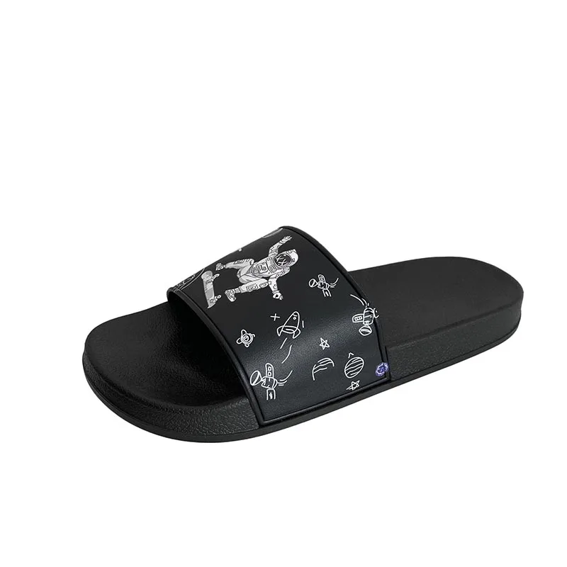 

Summer Men Women Slippers Space Astronaut Outdoor Garden Shoe Lover Clogs Indoor Bathroom Slides Mules Beach Slippers Flip Flops