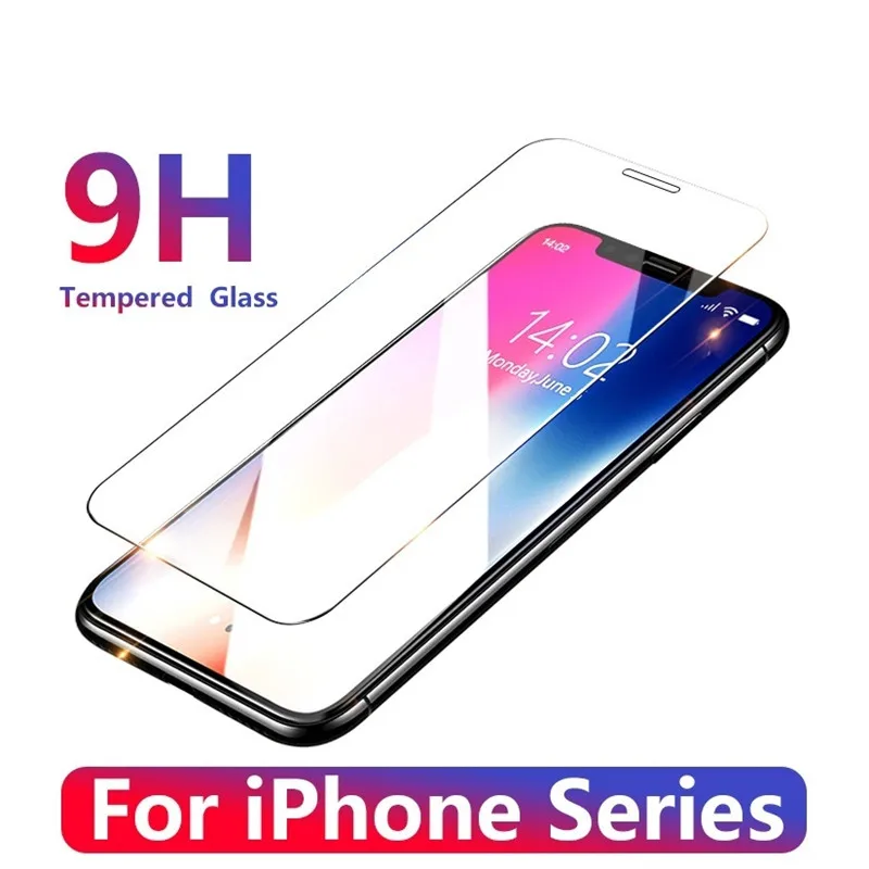 Защитное стекло для iPhone 12 11 Pro Max 7 8 6 6S Plus XR XS 5 SE 2020 10 X|Защитные стёкла и плёнки