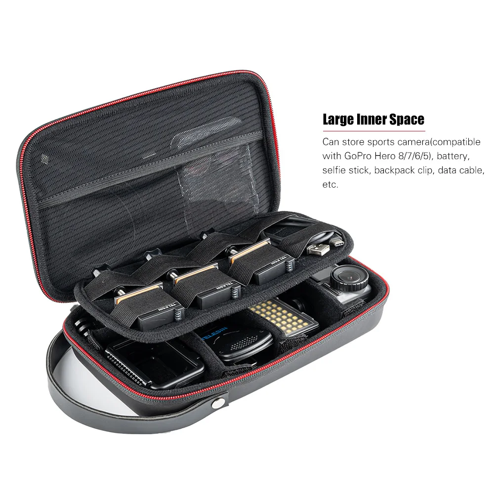 Портативная сумка для хранения TELESIN водонепроницаемый чехол фотосъемки