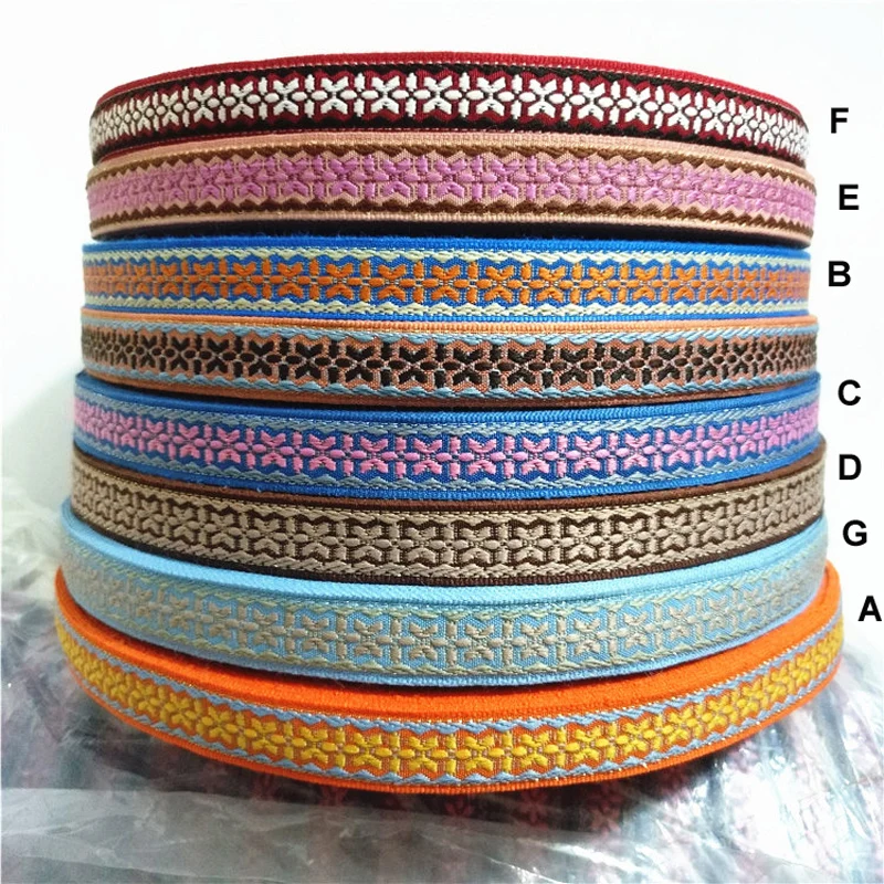 2 м/лот лента в китайском стиле с цветным рисунком отделка ручной работы пэчворк