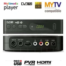 Full-HD1080P Dvb-t2 тюнер ТВ коробка Dvb T2 Wi-Fi Usb2.0 HDMI спутникового ТВ приемник тюнер Dvbt2 встроенный инструкцию на русском с антенной
