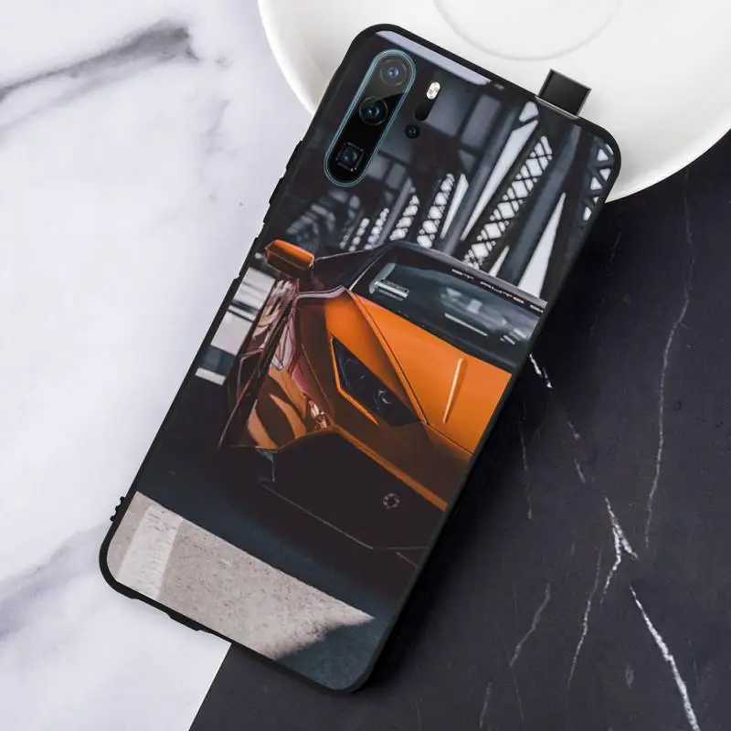 

Car Fashion Cool SportsCar Tyre Phone Case For Huawei honor Mate P 10 20 30 40 i 9 8 pro x Lite smart 2019 nova 5t