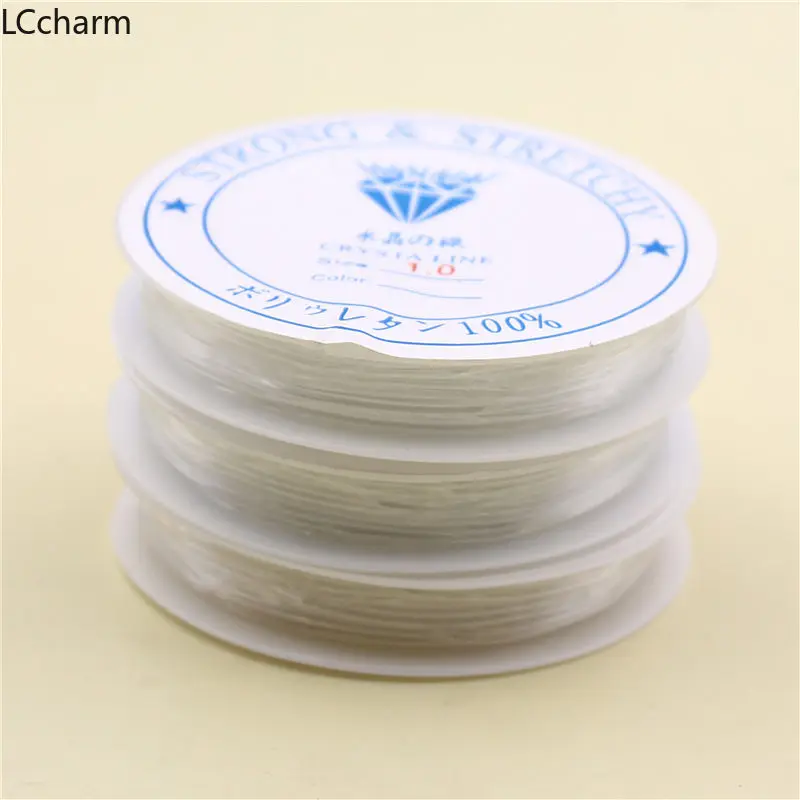 0 4-1 мм смешанные размеры прозрачные нейлоновые бисероплетенные шнуры эластичные