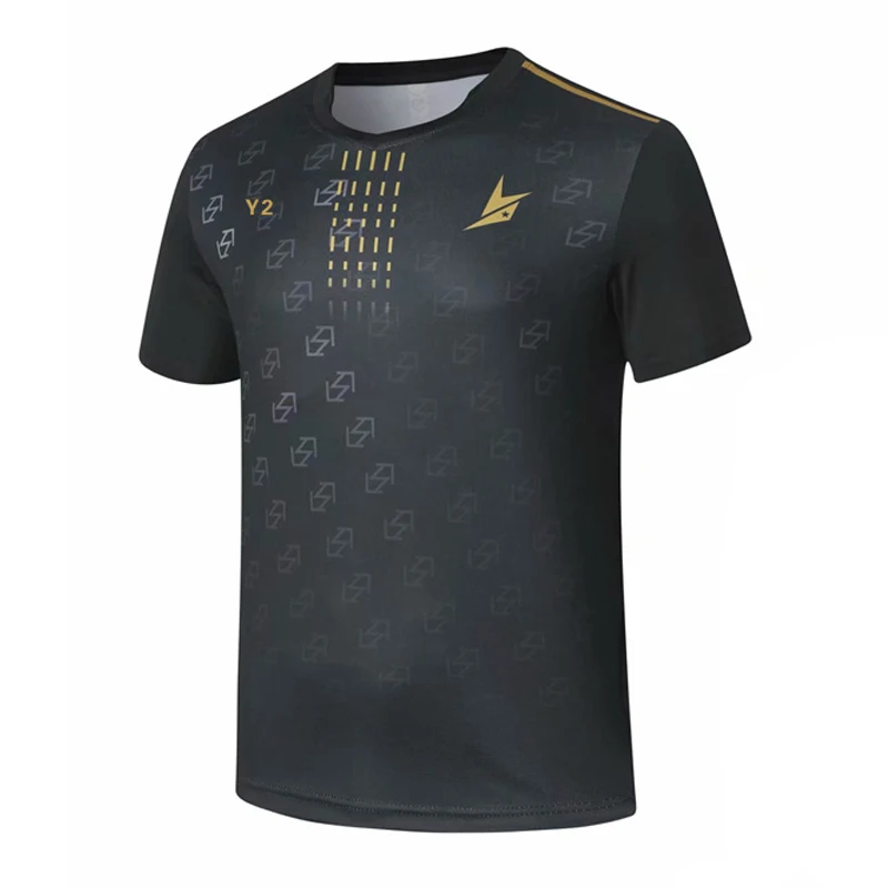 

Women Badminton Quick Drying Breathable Lightweight Short Sleeve T Shirt Table Tennis Sportswear Men Training Suits Tops