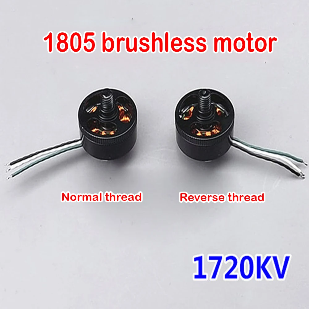 Aliexpress - 2pcs/lot CW+CCW Mini 1805 Brushless Motor 1720KV 2S-3S DC for Traversing Machine RC Drone Aircraft Tail Engine Quadcopter New