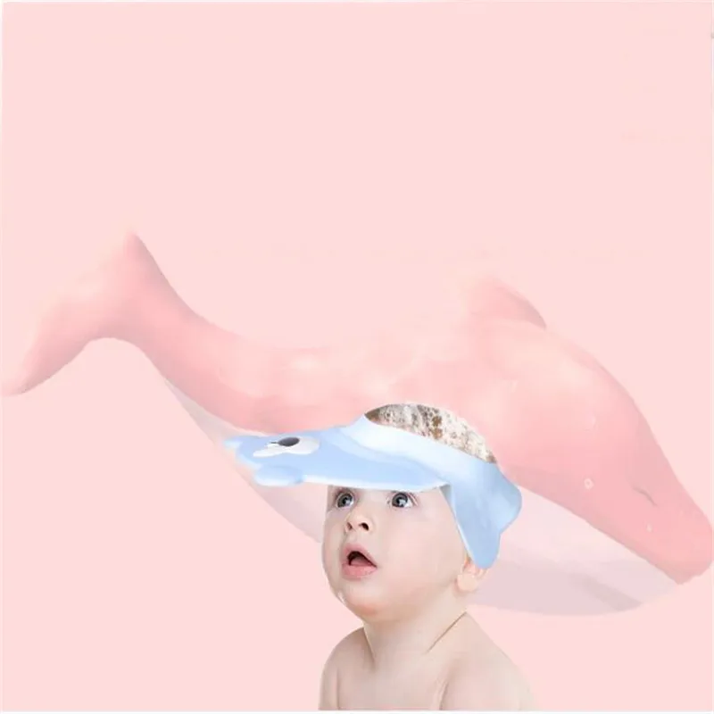 Милая детская шапка в Корейском стиле шапочка для душа с шампунем детей