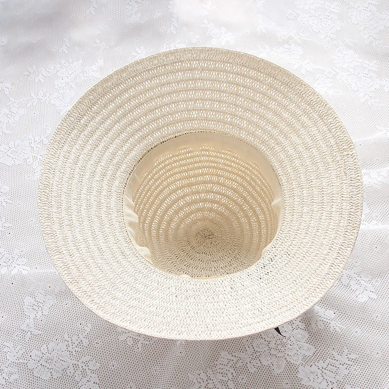 Шляпа женская Соломенная с широкими полями модная Панама козырьком стильная