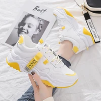 platform shoes for women sneakers korean student sport running dad shoe fashion lady mesh off white shoes ac 78