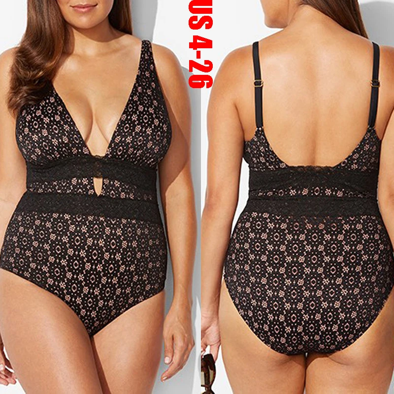 

Women's Plus Size One Piece Suits 2022 New Summer Push-up Padded Brazilian Swimsuit Hot Set Beach Bathing Swimwear Bikini Sets