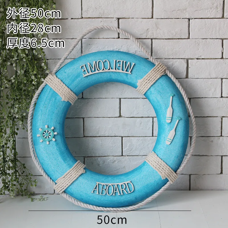 Добро пожаловать настенный орнамент спасательный круг вспененный лодка на стену