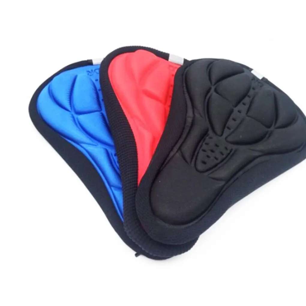 

4 Colors MTB Bike Cycling Thickened Extra Comfort Anti-slip Silicone 3D Gel Pad Cushion Cover Adjustable Bicycle Saddle Seat